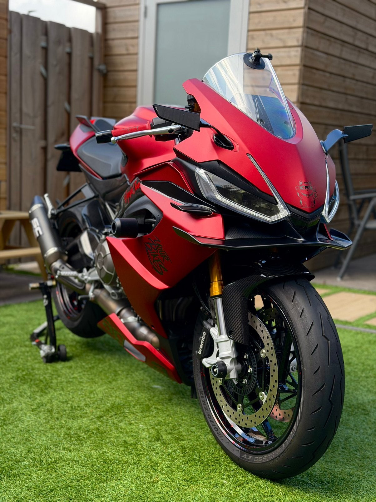 Unieke Aprilia RS660 - Satijn Wrap & Full SC-Project, Motoren, Motoren | Aprilia, 2 cilinders, Occasion, Motorrijbewijs A, Bedrijf