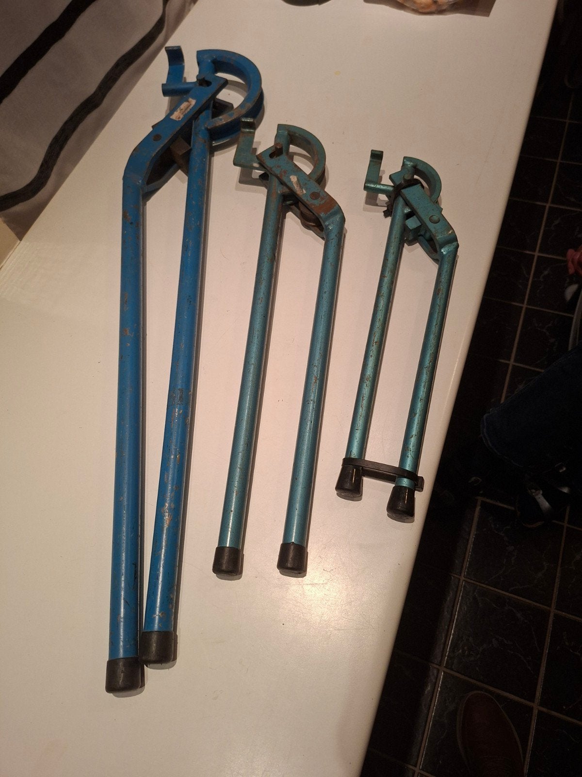 Buigijzers 15 en 10, Ophalen, Gebruikt