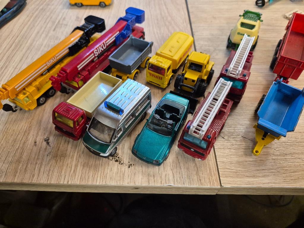 Partij Siku auto's, Hobby en Vrije tijd, Modelauto's | Overige schalen, Ophalen of Verzenden, Gebruikt, Auto
