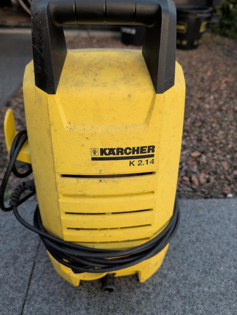 Kärcher K2.14 hogedrukreiniger voor lichter werk, Ophalen, Gebruikt, Elektrisch, Kärcher
