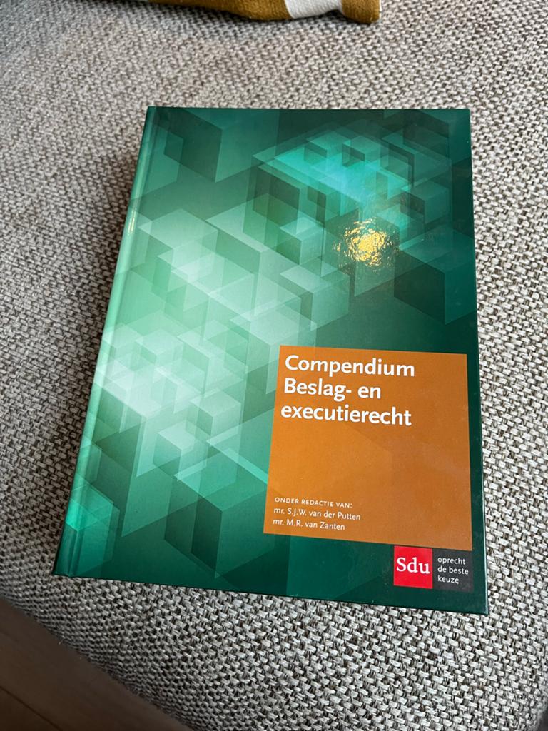 Compendium Beslag- en executierecht, Ophalen of Verzenden, Zo goed als nieuw, Sociale wetenschap