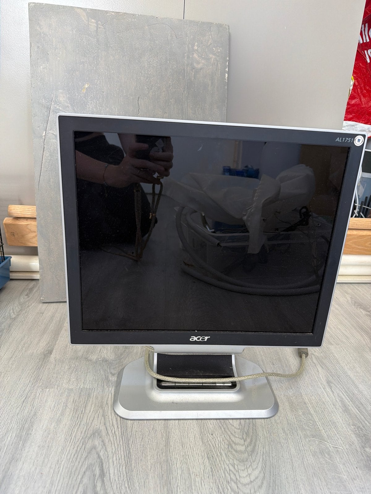 Gratis Acer AL1751 Monitor, Ophalen, Gebruikt