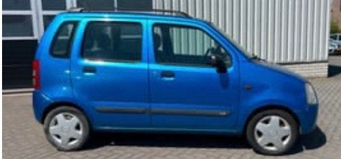 Suzuki Wagon R+ 1.3 2000 Blauw, Auto's, Voorwielaandrijving, 31 €/maand, 4 cilinders, Origineel Nederlands