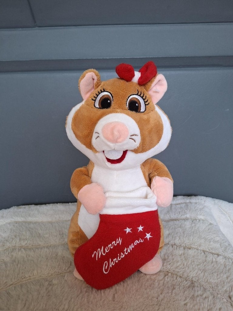 AH hamster merry christmas, Albert Heijn, Overige typen, Ophalen of Verzenden, Zo goed als nieuw