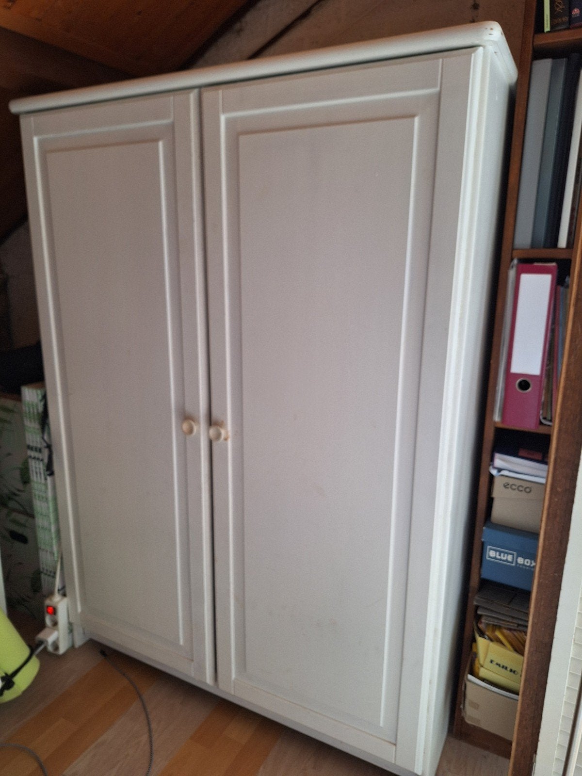 Grenen kast, met hang- en leg gedeelte, extra planken, Huis en Inrichting, Ophalen, Gebruikt, 120 tot 170 cm, 120 tot 170 cm