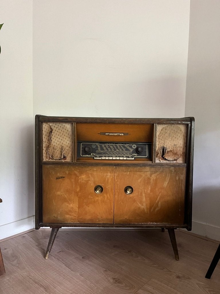 Vintage Kuba dressior (kuba nordmende), Huis en Inrichting, Kasten | Dressoirs, Ophalen, Gebruikt, 50 tot 100 cm, Overige materialen