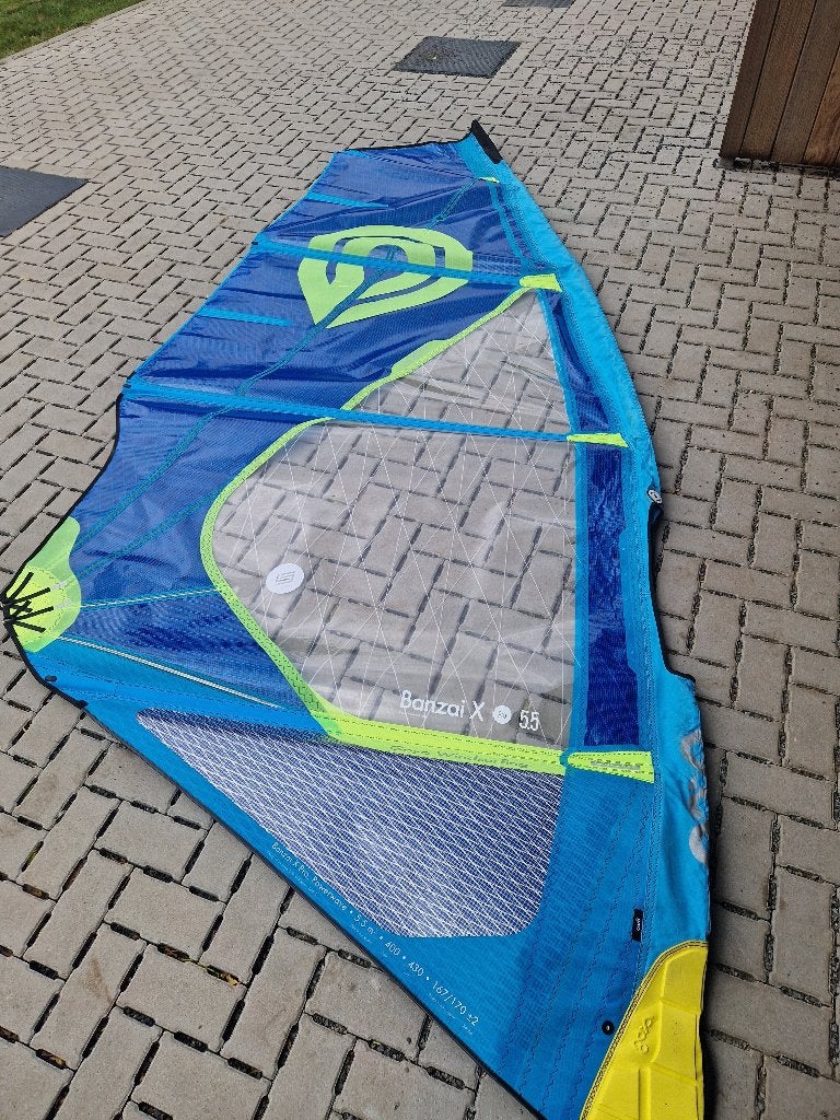 Goya banzai X 5.5, Ophalen, Zo goed als nieuw, Zeil, 5 tot 6.5 m²