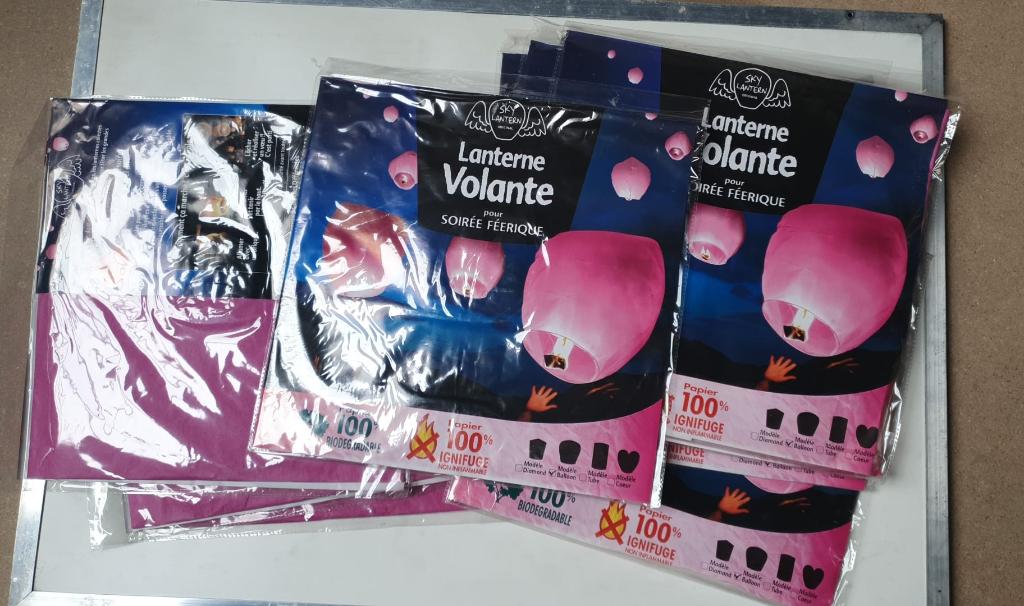 Set van 10 wensballonnen - Roze - 60x80cm, Hobby en Vrije tijd, Ophalen of Verzenden, Nieuw, Versiering