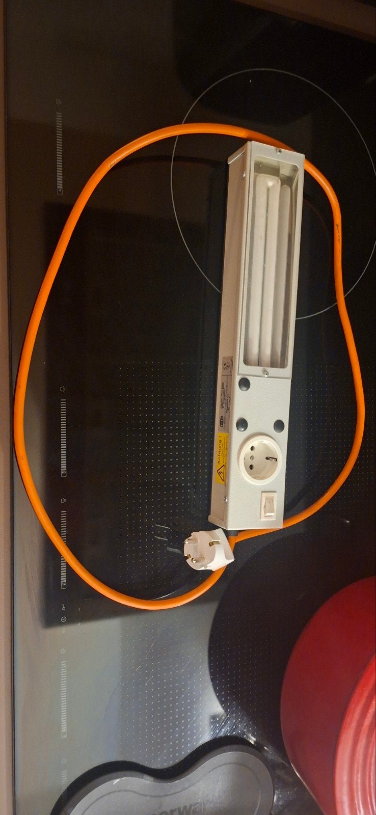 PL-lamp met stopcontact, Ophalen of Verzenden, Gebruikt, Overige merken, Overige typen