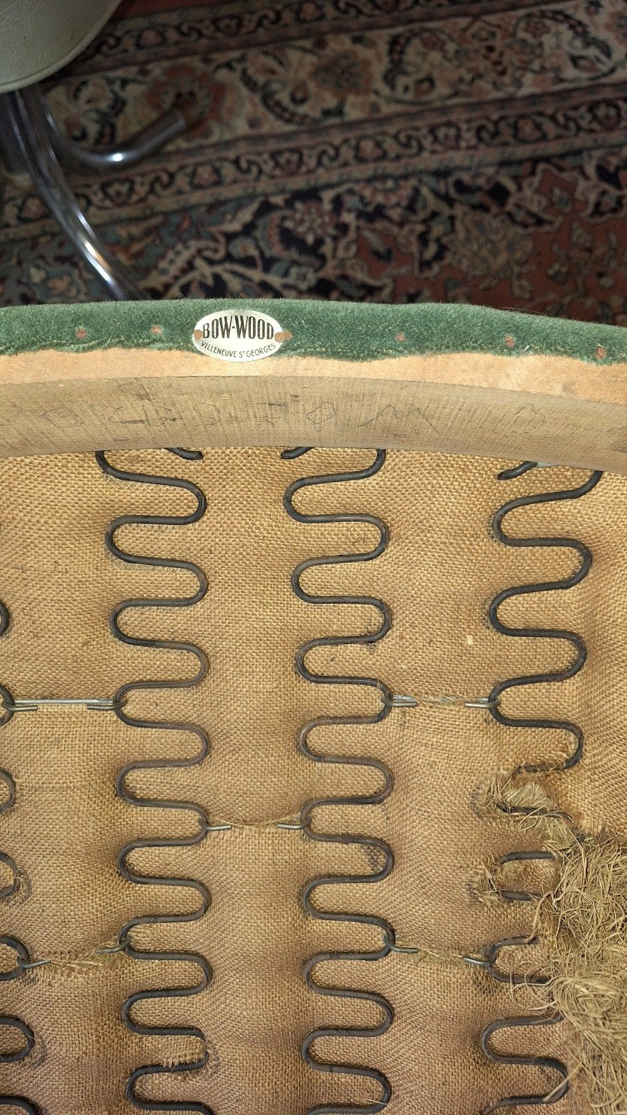 Fauteuille BOW-WOOD, Huis en Inrichting, Fauteuils, Gebruikt, 50 tot 75 cm, Ophalen