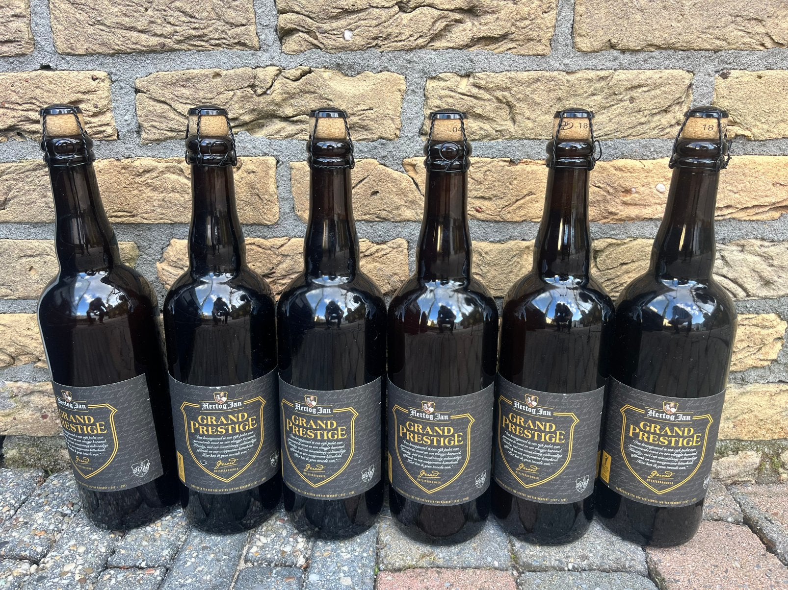 Grand prestige 2018, Verzamelen, Ophalen of Verzenden, Zo goed als nieuw, Flesje(s), Hertog Jan