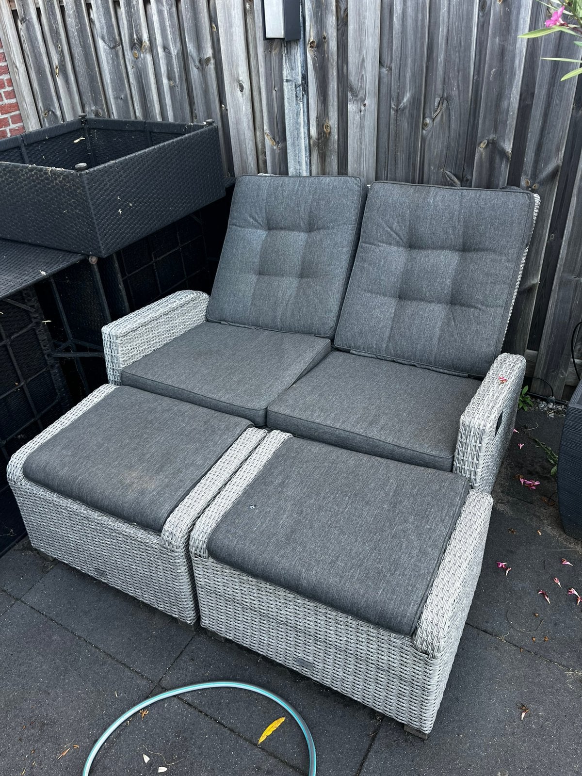 Loungeset tierra, Ophalen, Gebruikt, Bank, 2 zitplaatsen