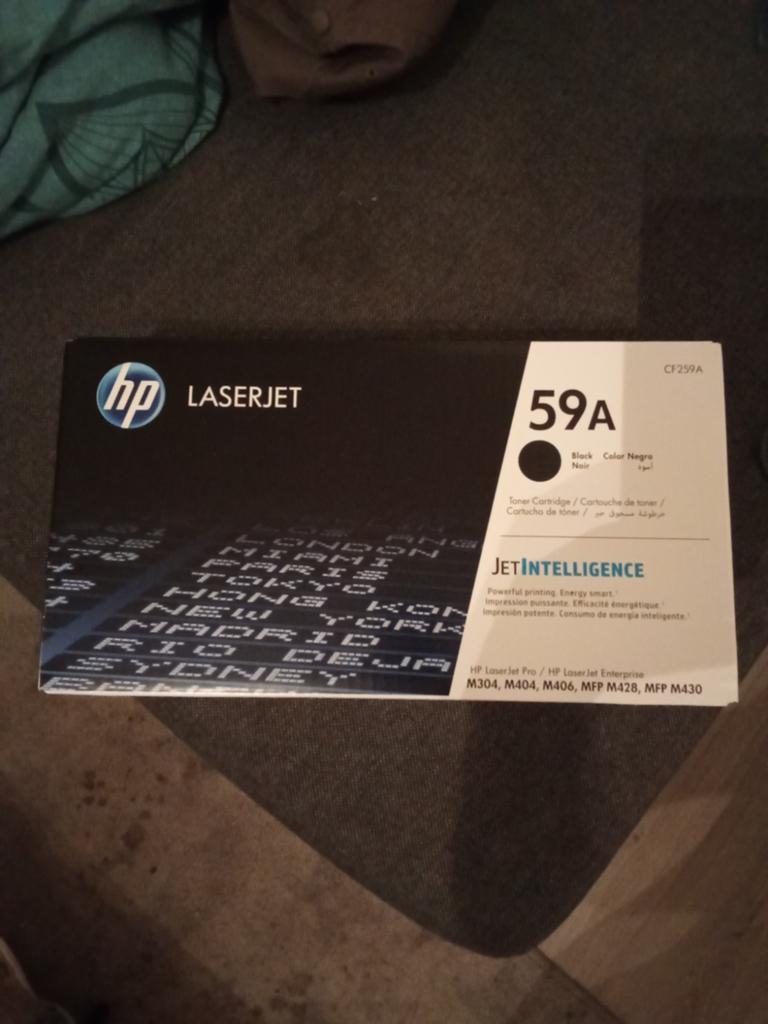 HP LaserJet 59A CF259A Zwarte Toner Cartridge Nieuw, Ophalen, Nieuw, Toner, HP