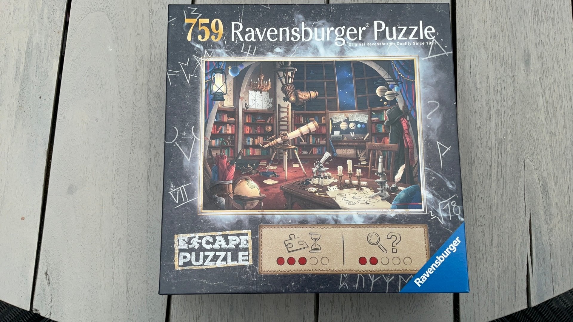Escape puzzel, Ophalen