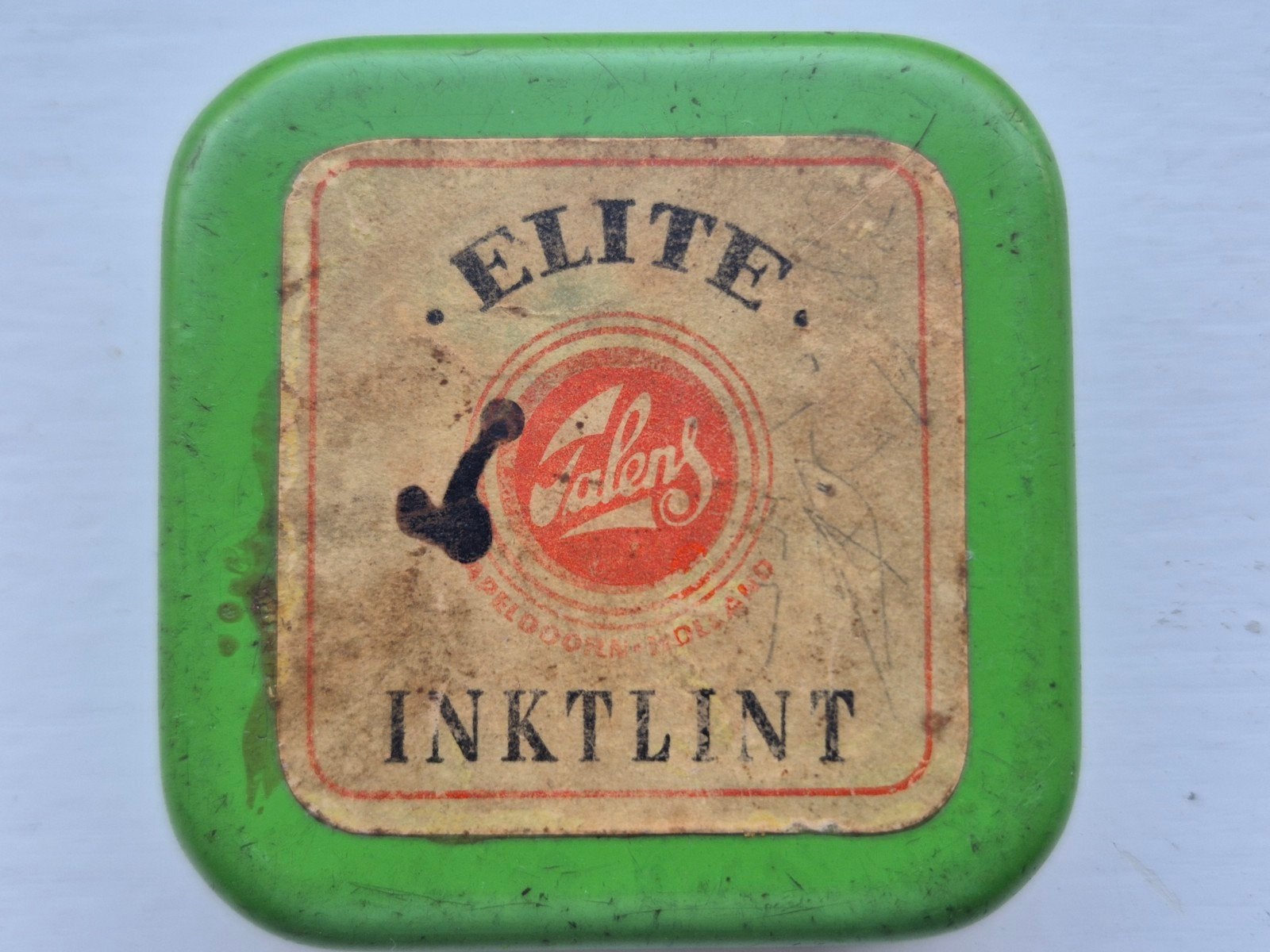 Talens Elite Ribbon Inktlint blikje, Verzamelen, Blikken, Ophalen of Verzenden, Gebruikt, Overige