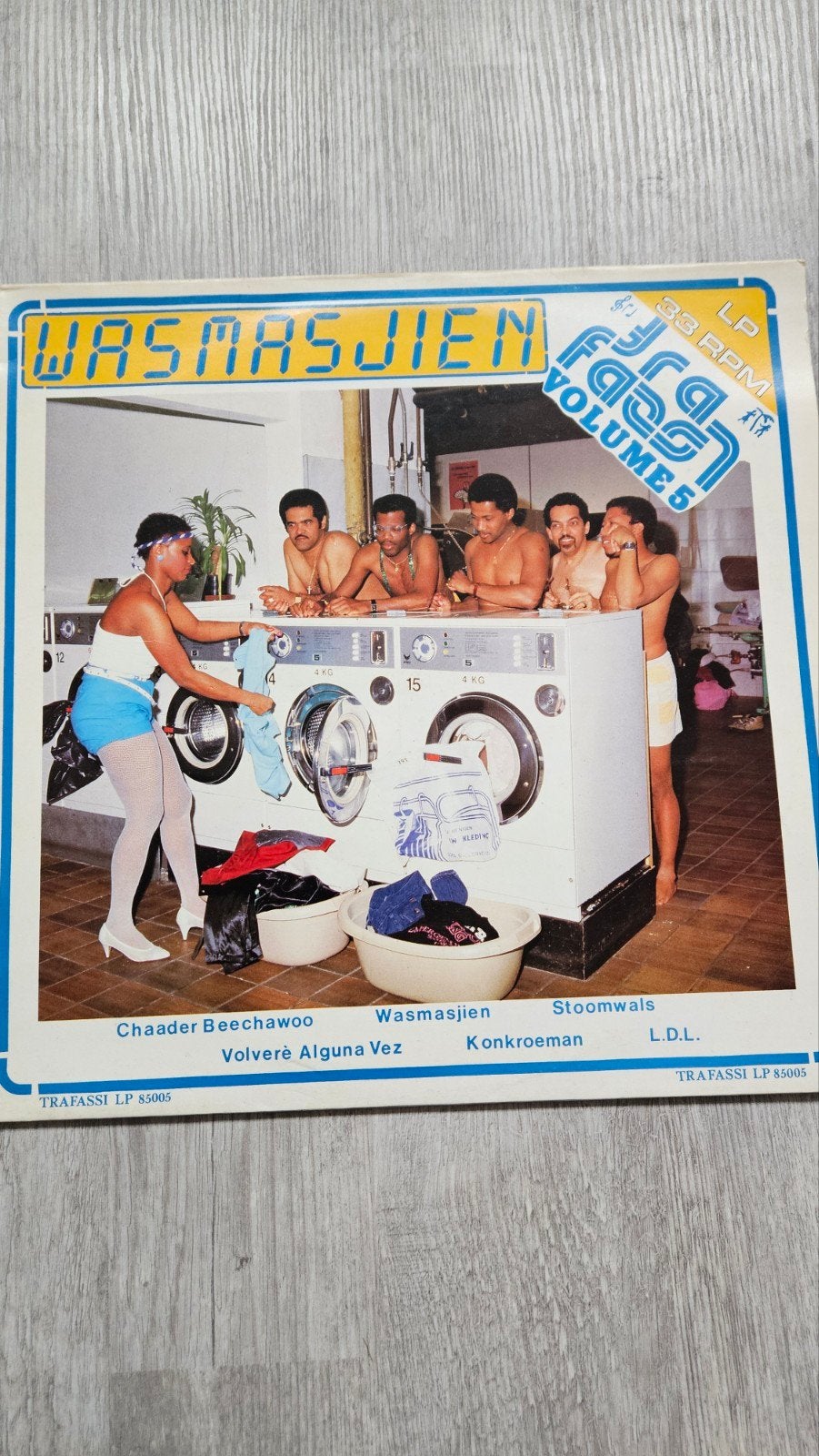 Trafassi - Wasmasjien Maxi-Single (Exotical Music), Cd's en Dvd's, Vinyl Singles, Gebruikt, Wereldmuziek, Maxi-single, 1980 - 1989