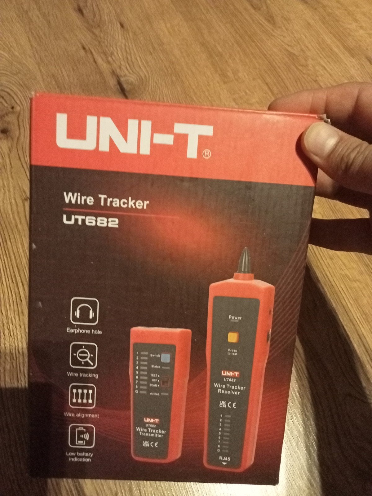 UNI-T UT682 Draad Tracker Kabel Tester Netwerk LAN, Ophalen of Verzenden