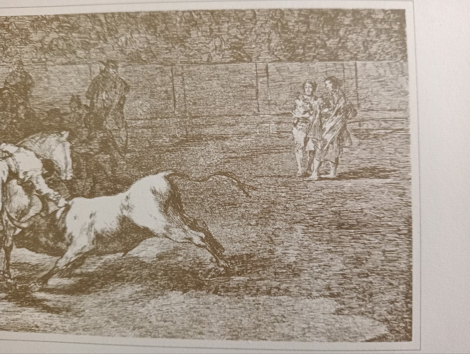 Goya Tauromaquia Stierenvechten prent, Antiek en Kunst, Ophalen of Verzenden