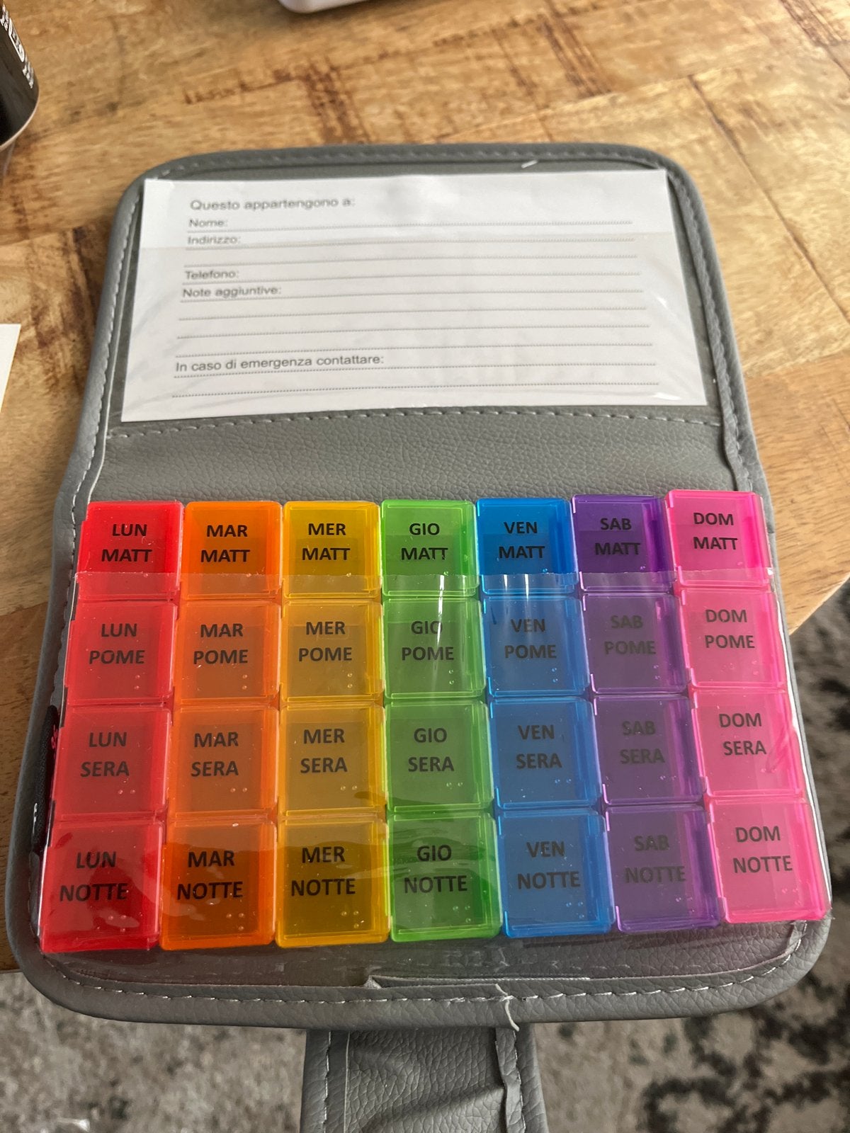 Nieuwe pillendoos, Ophalen, Nieuw