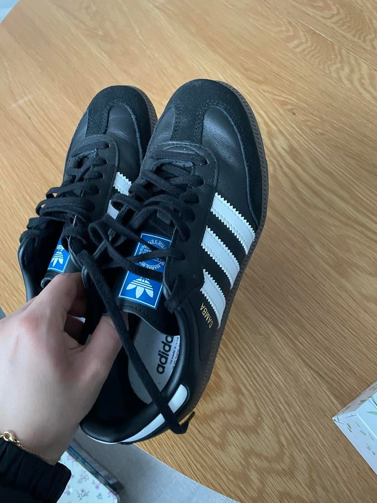 Adidas Samba sneakers maat 36, Ophalen of Verzenden, Gedragen, Zwart, Sneakers of Gympen