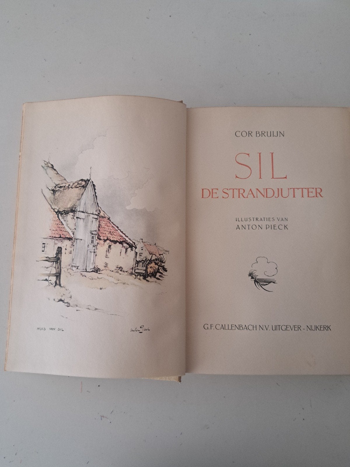 Anton Pieck de illustrator - Sil de Strandjutter, Boeken, Literatuur, Ophalen of Verzenden