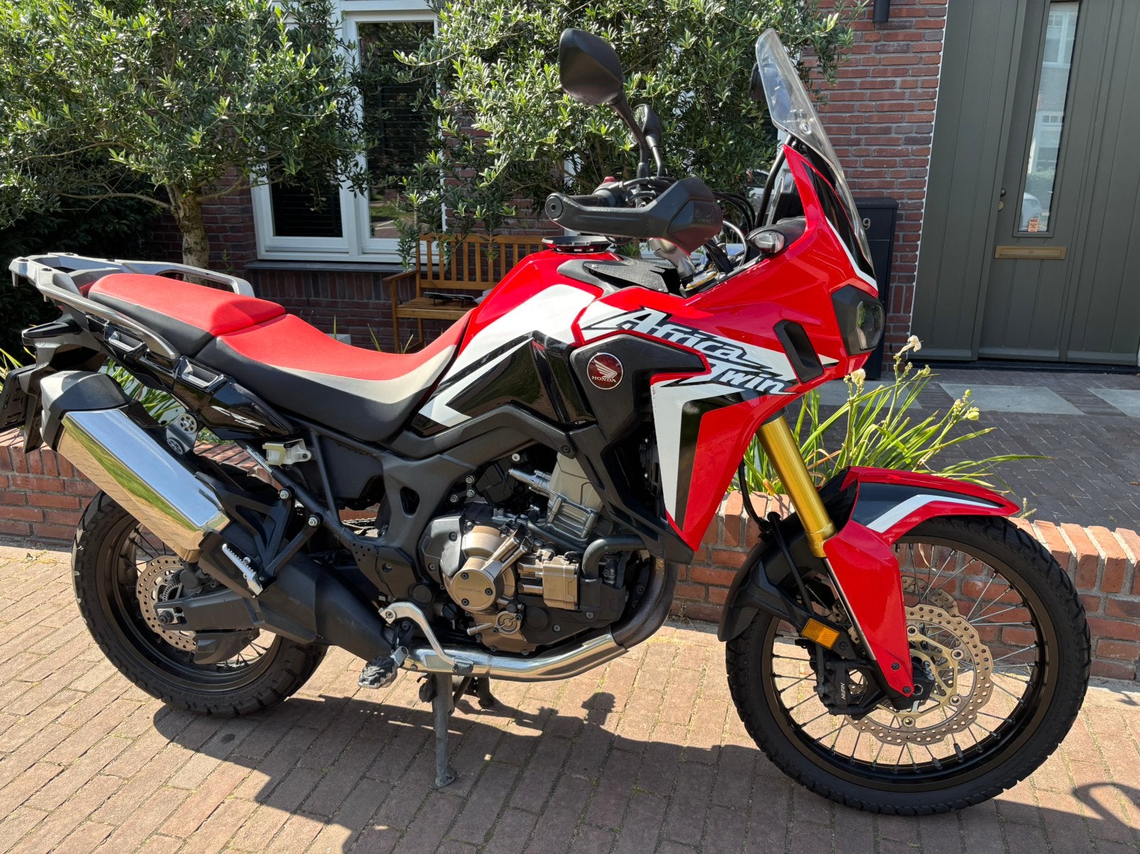 Honda CRF1000L Africa Twin DCT ABS 2016, 2 cilinders, Motorrijbewijs A, Gebruikt, Particulier
