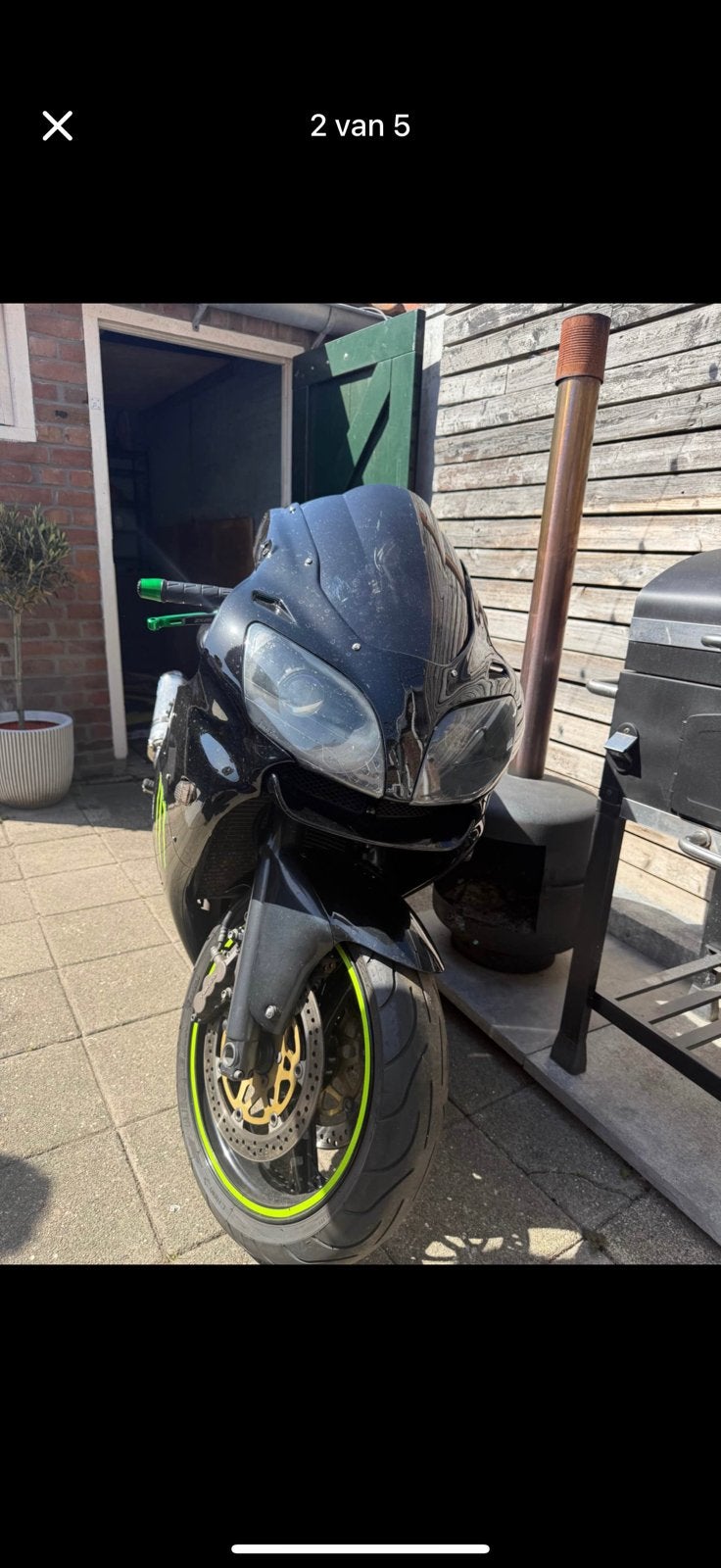 Kawasaki ninja op stapen en rijden 600cc, Motoren, Onderdelen | Kawasaki, Ophalen of Verzenden