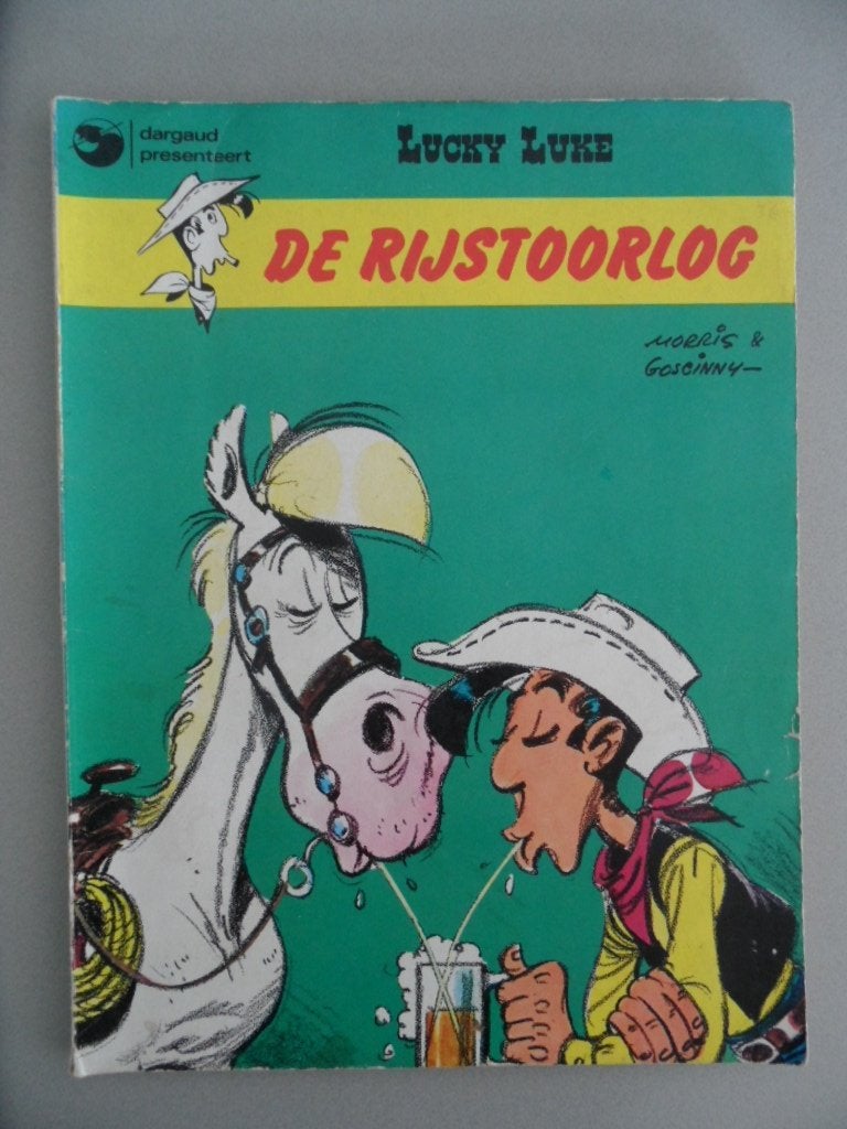 Lucky Luke. 10 X, Meerdere stripboeken, Ophalen of Verzenden, Gelezen