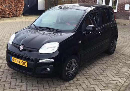 Fiat Panda 0.9 Twinair 44KW 2014 Zwart, Voorwielaandrijving, 31 €/maand, Panda, 400 kg
