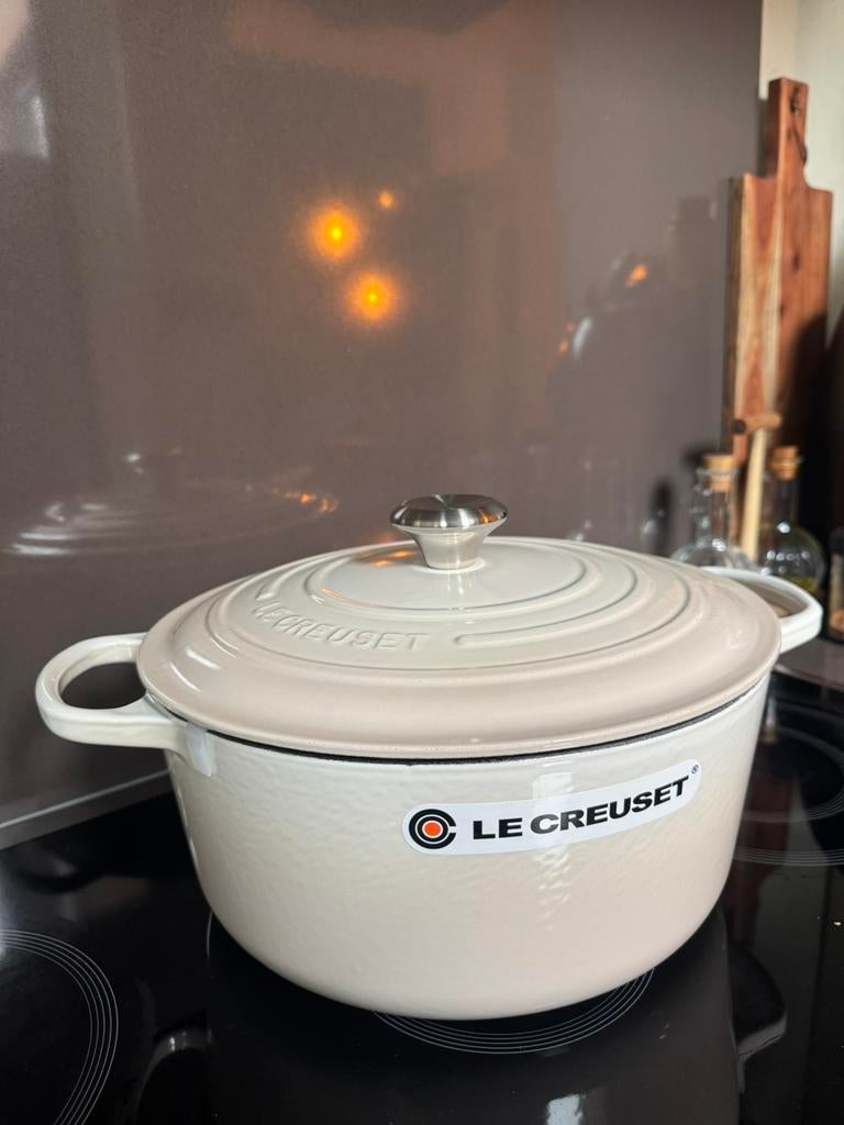 Le Creuset braadpand 28 cm -nieuw!, Ophalen of Verzenden, Nieuw, Gietijzer, Koekenpan of Braadpan