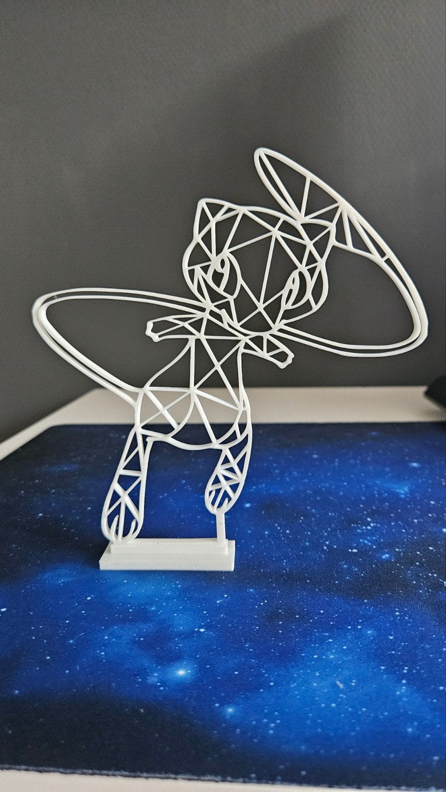 3D Geprinte Mew pokemon, Verzamelen, Ophalen of Verzenden, Pokemon, Nieuw, Mew