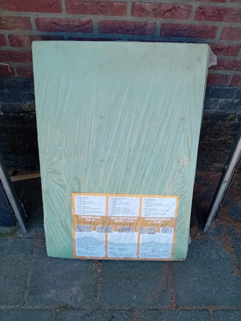 Ondervloer, Doe-het-zelf en Verbouw, Ophalen, Overige materialen, 30 cm of meer, 50 tot 150 cm