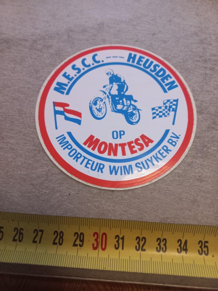 Mescc Heusden monteca wim suyker bv, Ophalen of Verzenden, Zo goed als nieuw