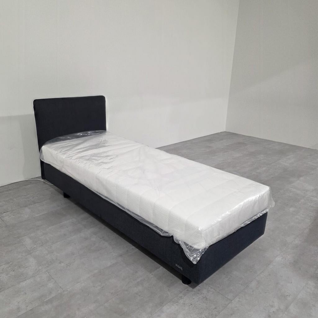 Auping Original Elektrisch Boxspring 80x200 met Nieuw matras, Verstelbaar, Eenpersoons, ., Ophalen of Verzenden