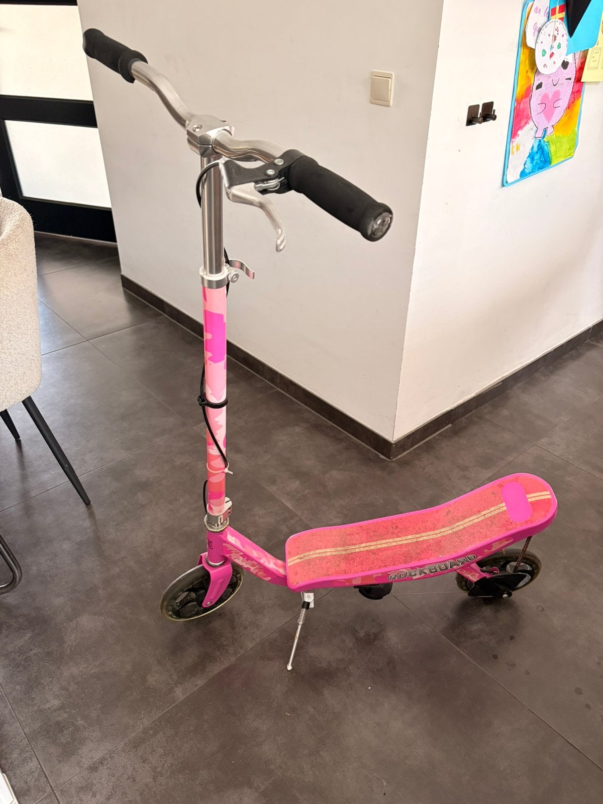 Spacescooter step met kettingaandrijving, Fietsen en Brommers, Steps, Ophalen, Gebruikt, Overige typen
