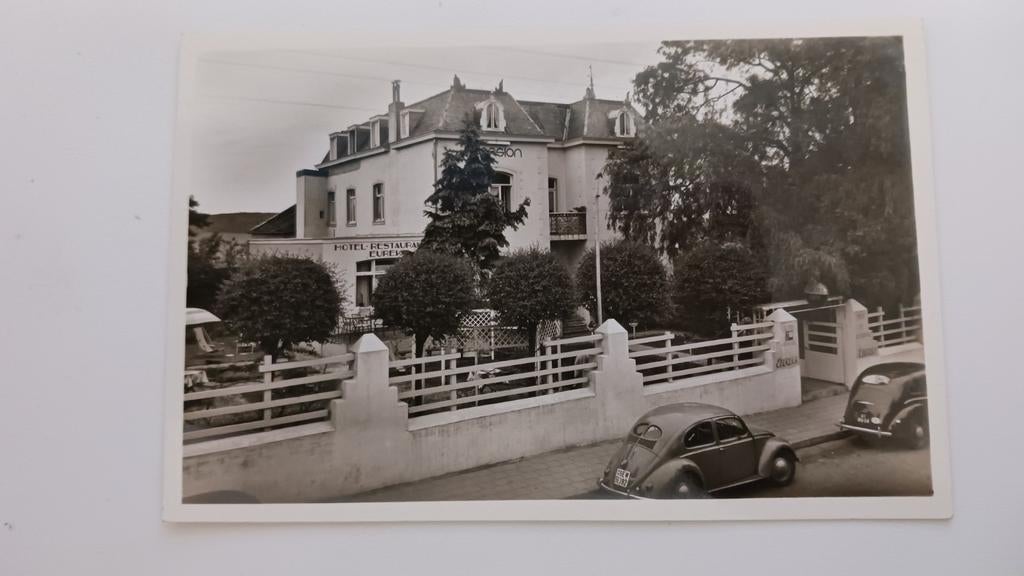Vaals Pension Restaurant Eureka, Verzamelen, Ansichtkaarten | Nederland, Ophalen of Verzenden, 1940 tot 1960, Ongelopen, Limburg