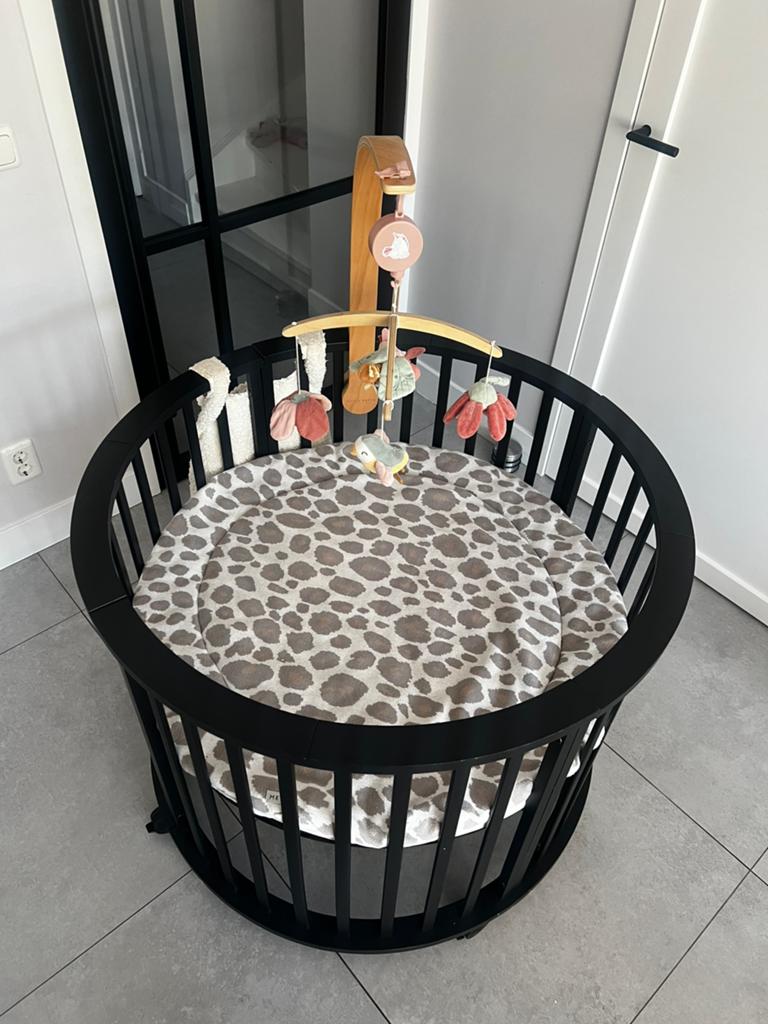 Europe Baby Box rond zwart, Ophalen, Zo goed als nieuw, Rond, Boxkleed