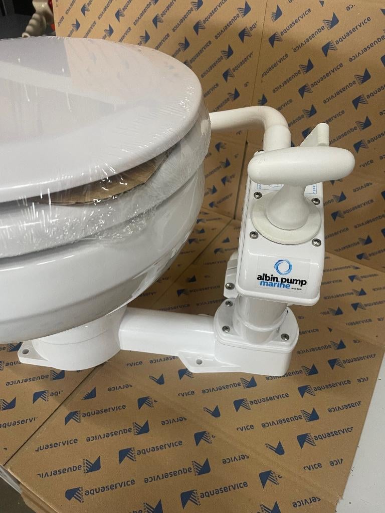 toilet ALBIN manual compact low, Ophalen, Bonsink Aquaservice, Nieuw, Bonsink Aquaservice