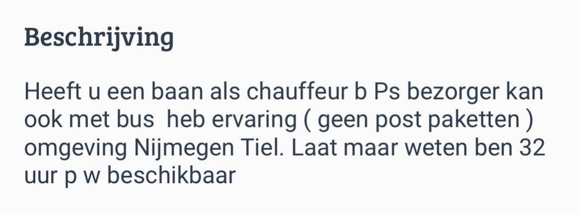 WIE ZOEKT IEMAND, 25 - 32 uur, Overige niveaus, Vanaf 10 jaar, Overige vormen