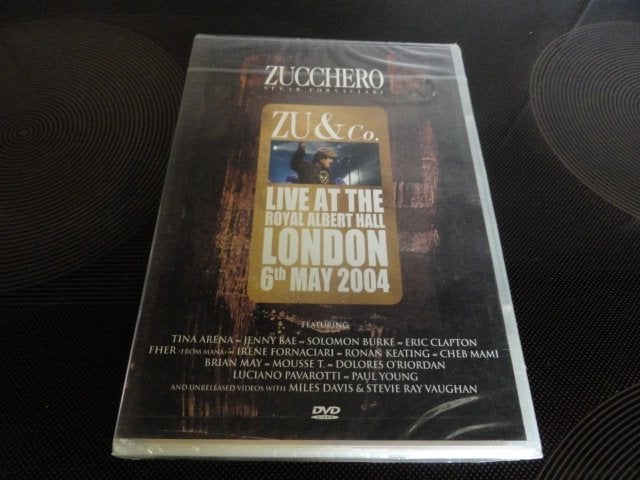 DVD Zucchero Zu & Co.- Live At The Royal Albert Hall (Nieuw), Alle leeftijden, Verzenden, Nieuw in verpakking