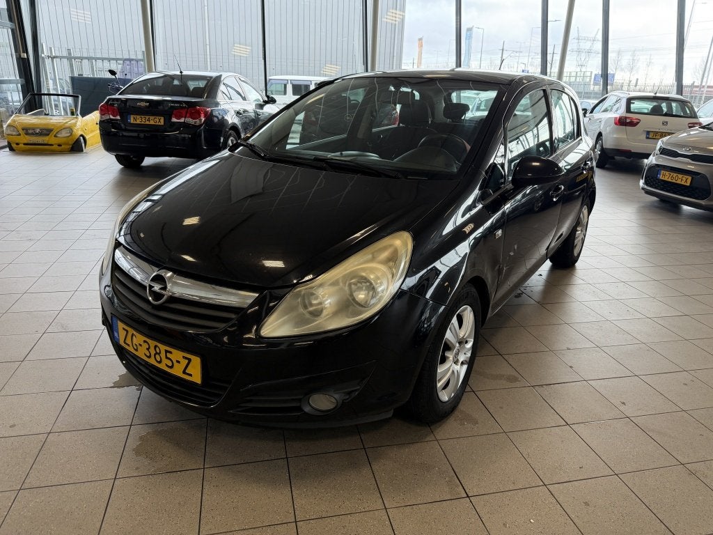 Opel Corsa 1.2-16V Selection (bj 2009), Voorwielaandrijving, Stof, Gebruikt, 4 cilinders