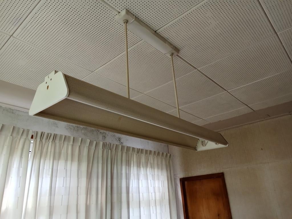 Retro  Philips TL armatuur, Ophalen of Verzenden, Minder dan 50 cm