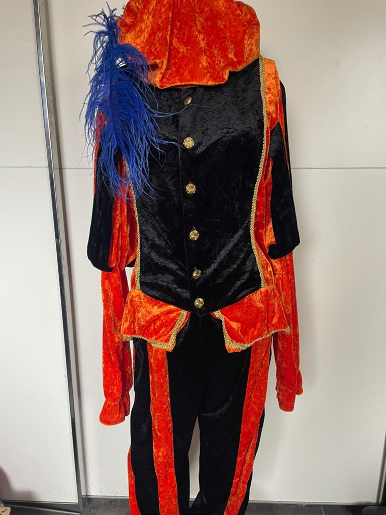 Pietenpak oranje/zwart, Ophalen of Verzenden