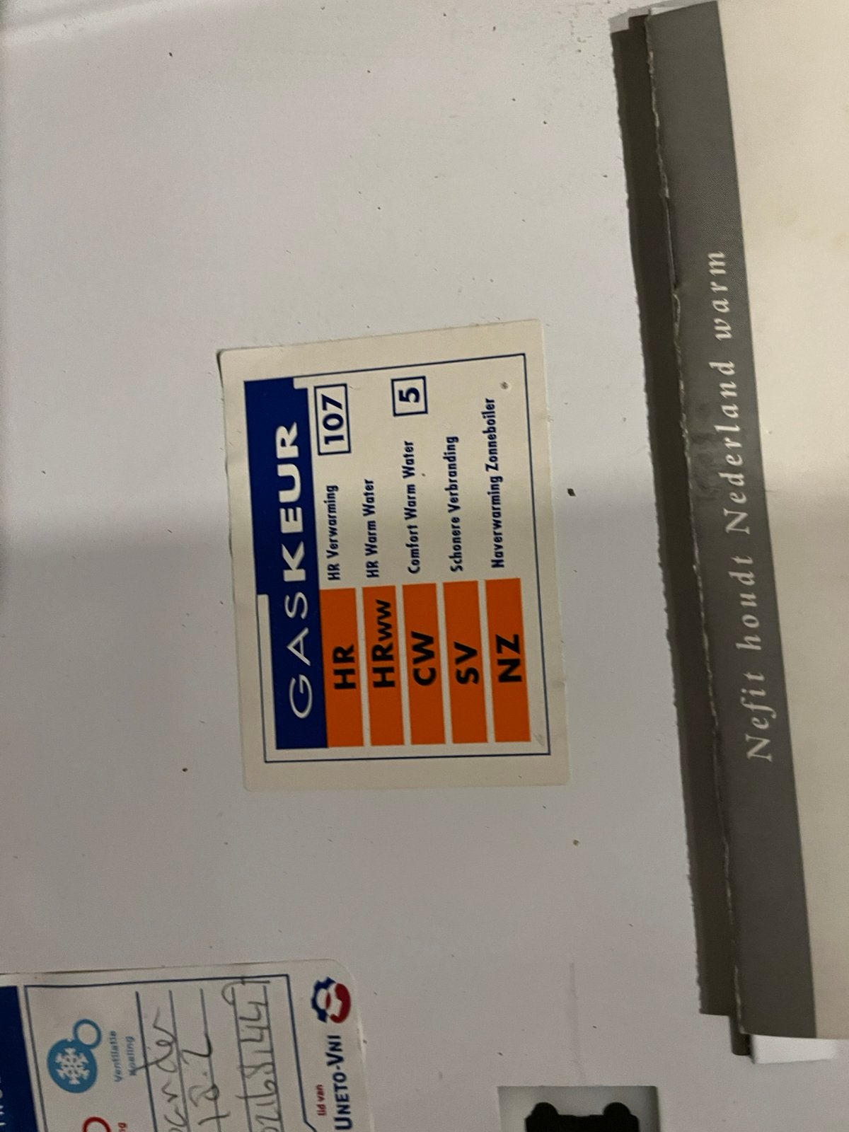 Nefit ecomline excellent cw5 onderdelen, Doe-het-zelf en Verbouw, Minder dan 20 liter, Ophalen of Verzenden, Gebruikt, Boiler