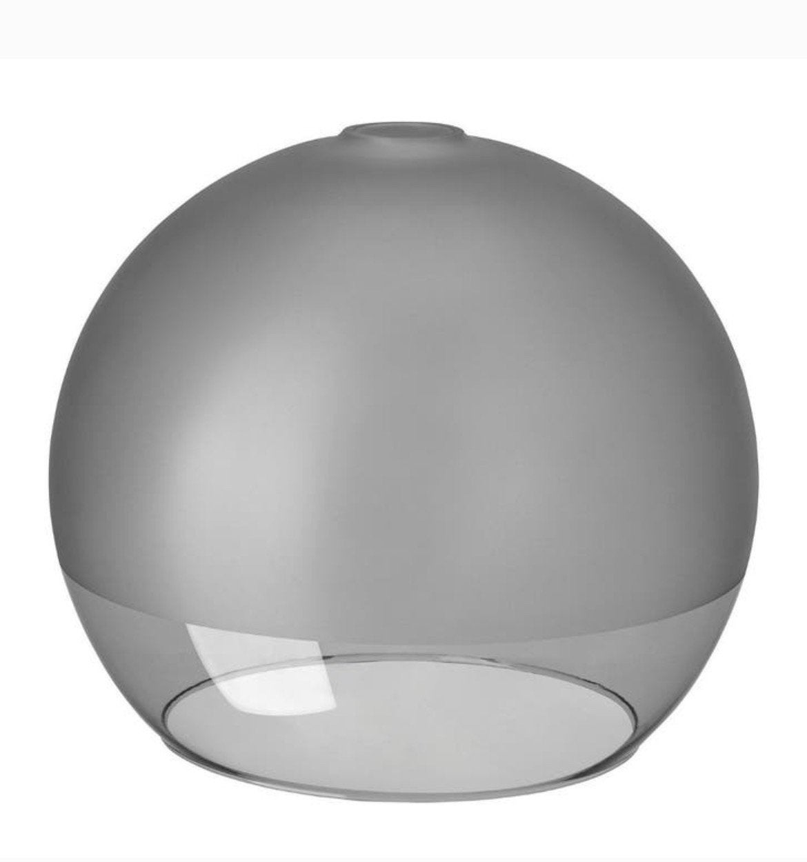 Jakobsbyn lampenkap frosted glas/grijs, Ophalen, Zo goed als nieuw, Glas