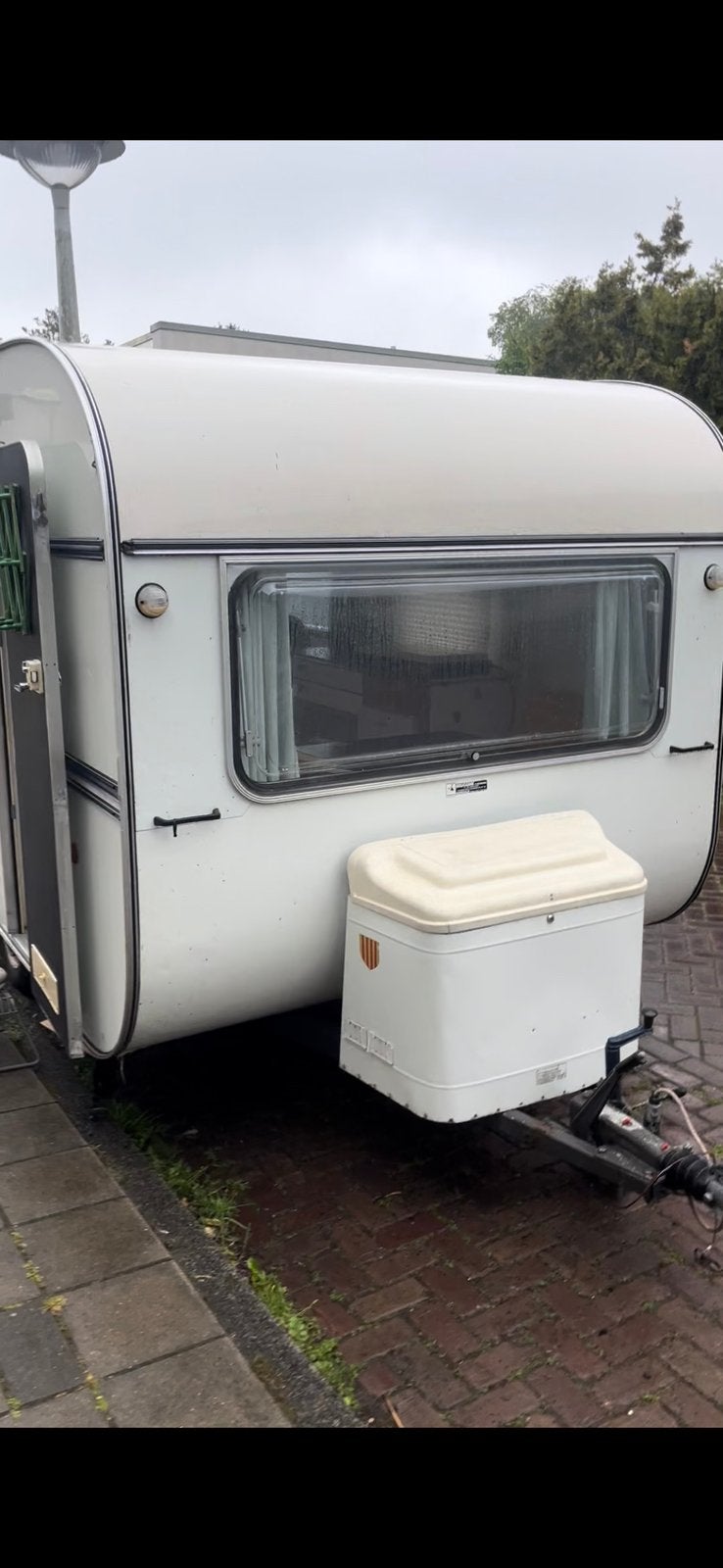 Knaus monsun 1977 retro vintage opgeknapt, Caravans en Kamperen, Airco, Particulier, 500 - 750 kg, Knaus