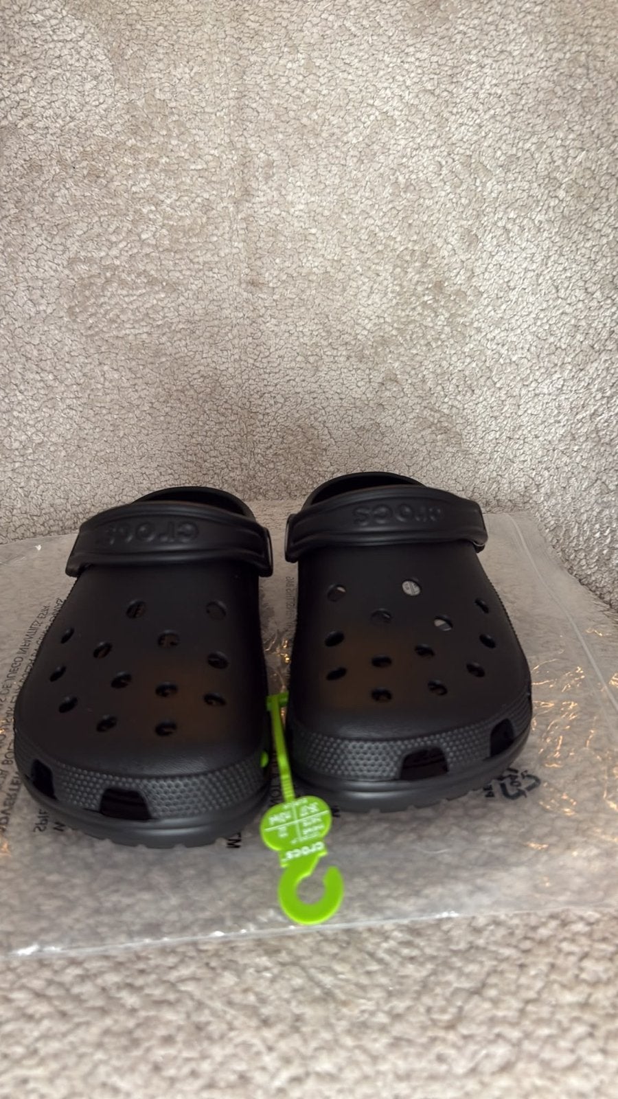 Zwarte Crocs Classic Clogs - Maat 36-37, Verzenden, Nieuw, Zwart, Slippers