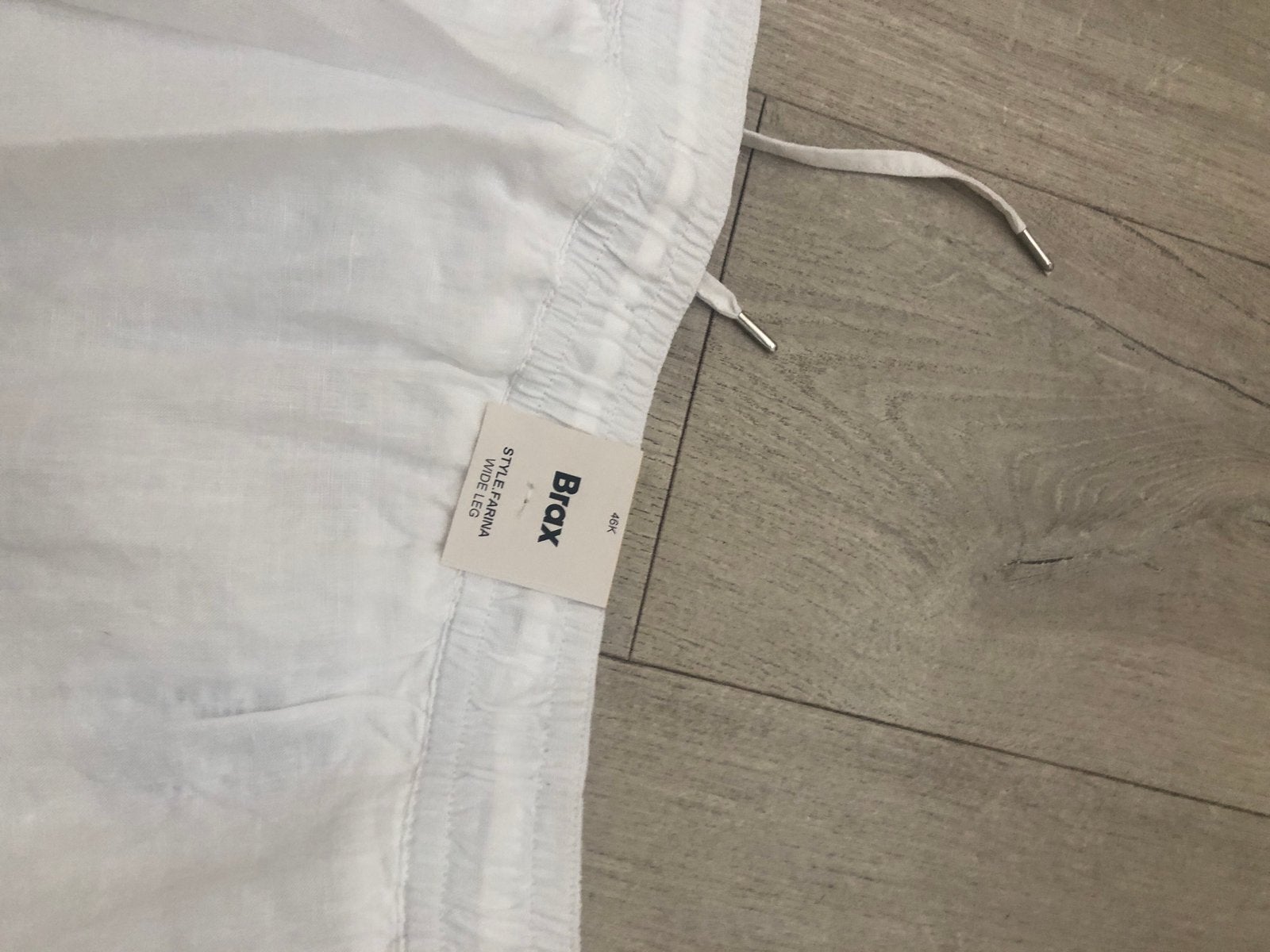 Brax linnen broek wit maat 42 44 en 46 nieuw, Kleding | Dames, Wit, Maat 42/44 (L), Nieuw, Ophalen of Verzenden