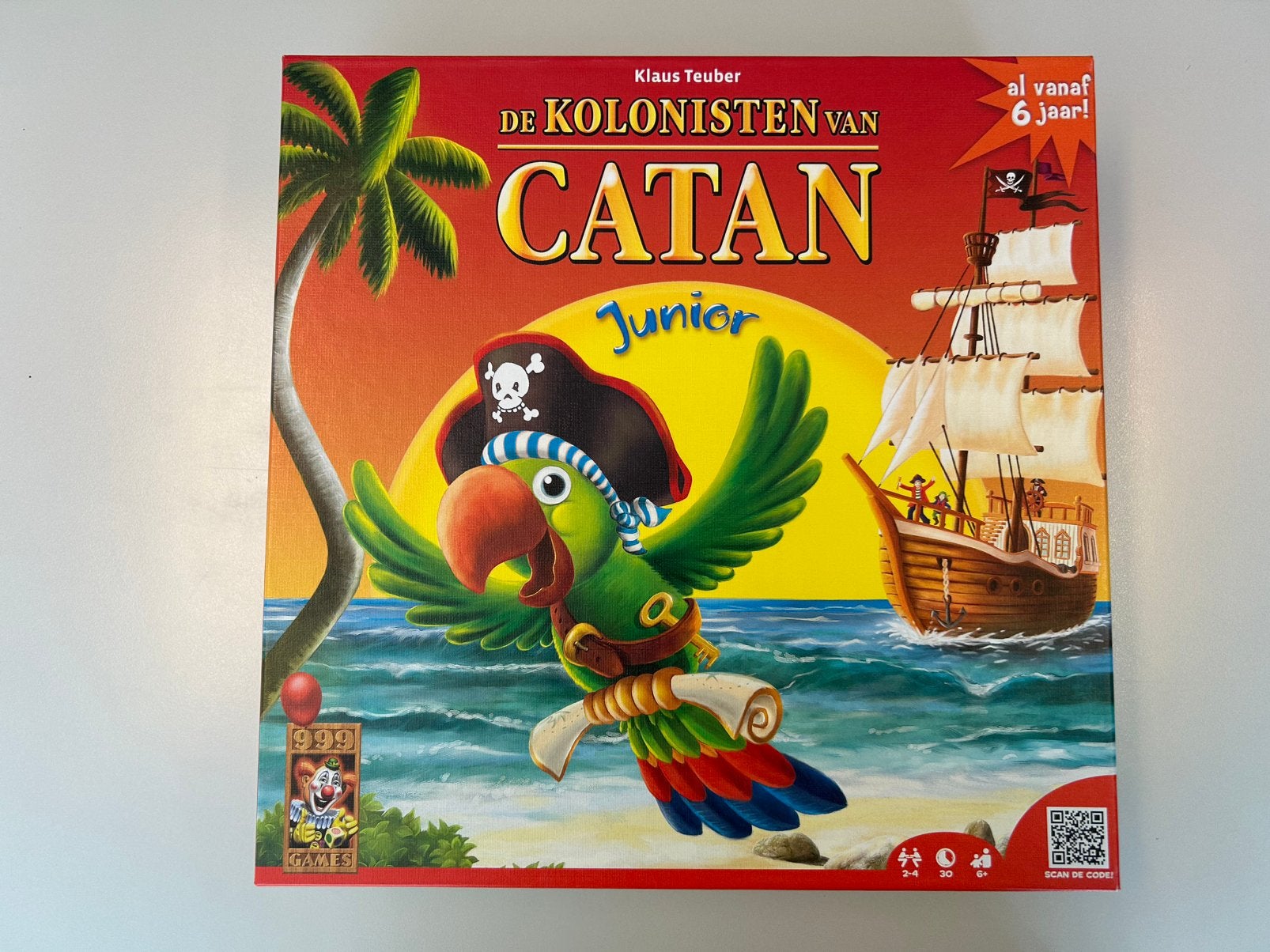 Bordspel Kolonisten van Katan junior, Een of twee spelers, Ophalen of Verzenden, Nieuw