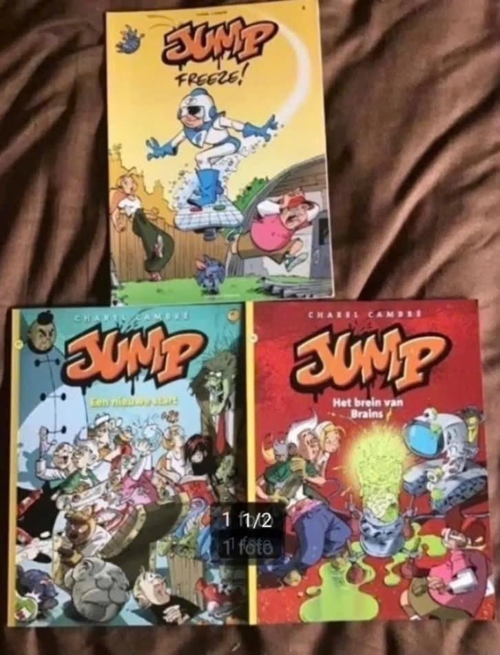 3 delen Jump door Charel Cambre, Meerdere stripboeken, Ophalen of Verzenden, Gelezen
